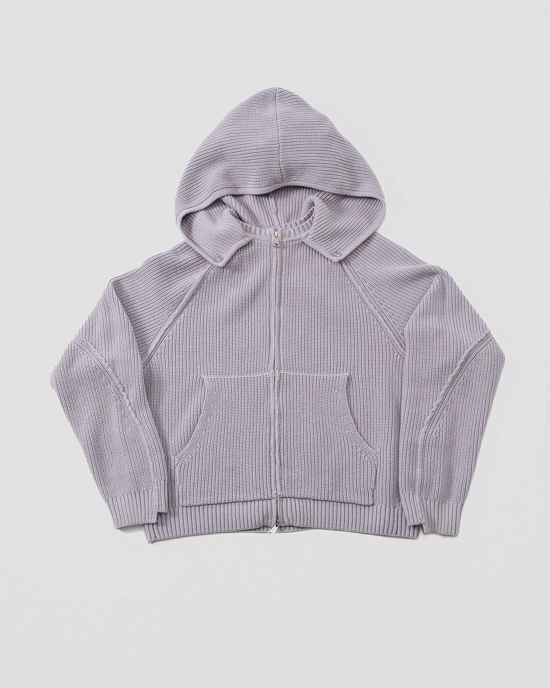 Lilac Shufu Knit Zipup