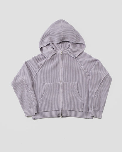 Lilac Shufu Knit Zipup