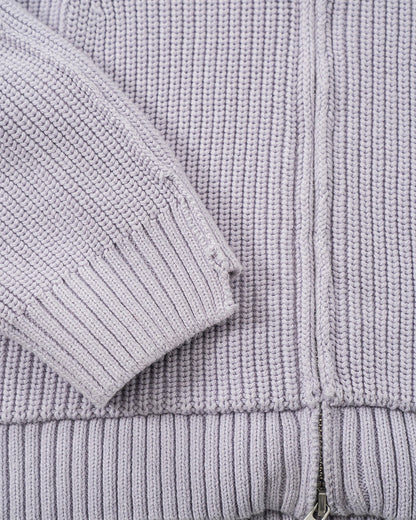 Lilac Shufu Knit Zipup